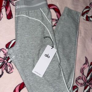 ALO Yoga Kids Light Gray Leggings